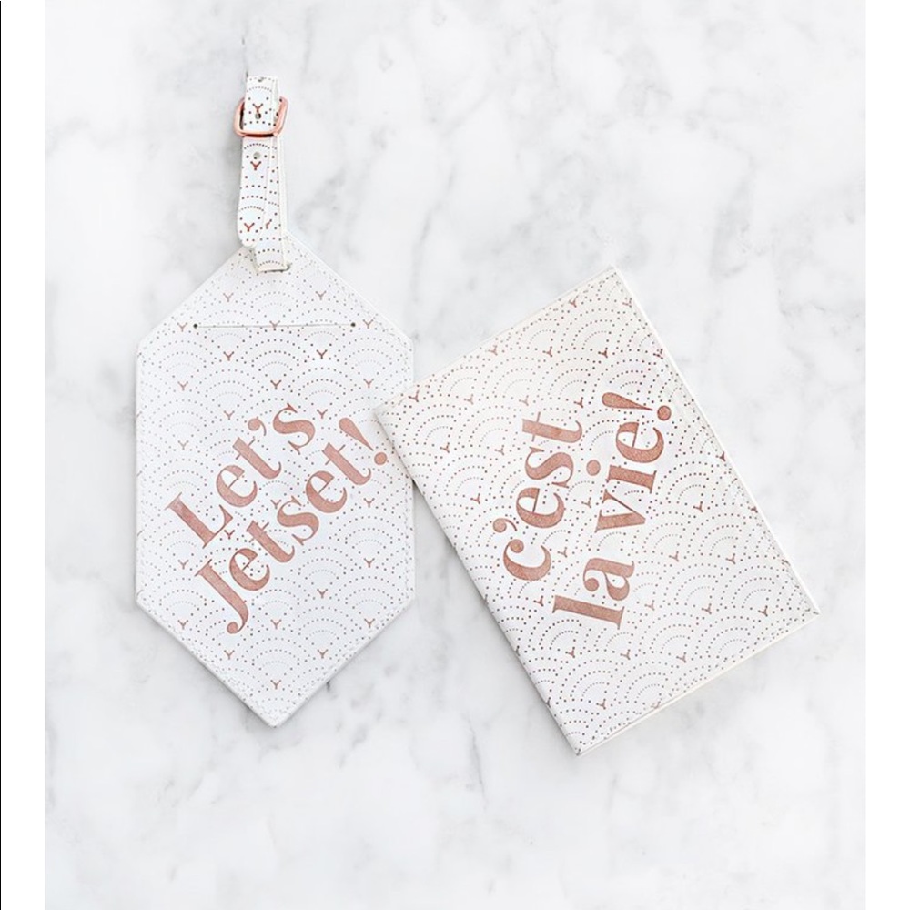 The Jetset Diaries | Passport Case/Luggage Tag